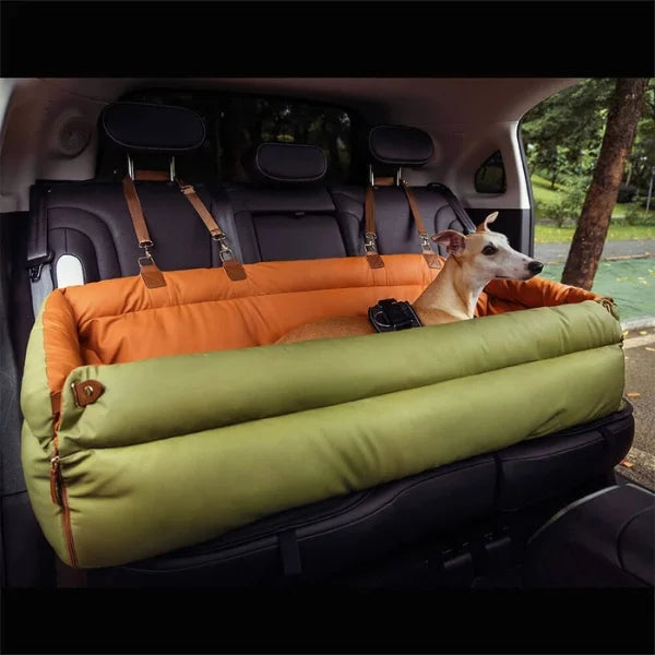 Soren Pet Carrier luxury travel bed for dogs and cats-gren