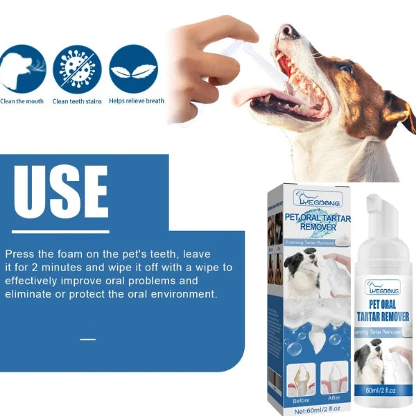 Sorin Dog Toothbrush Oral Cleaning Foam for Pets,.'