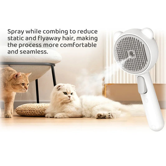 Steam-Pet-Cat-Grooming-Cat-Brush-Pro-