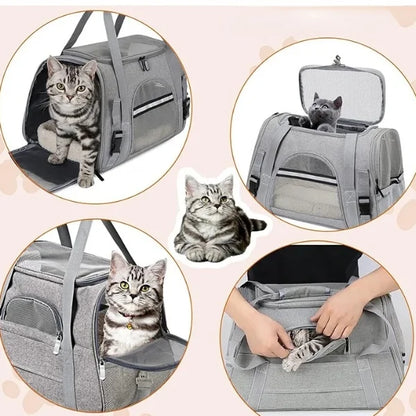 Travers Pet Carrier Airline Approved Travel Bag-details 02