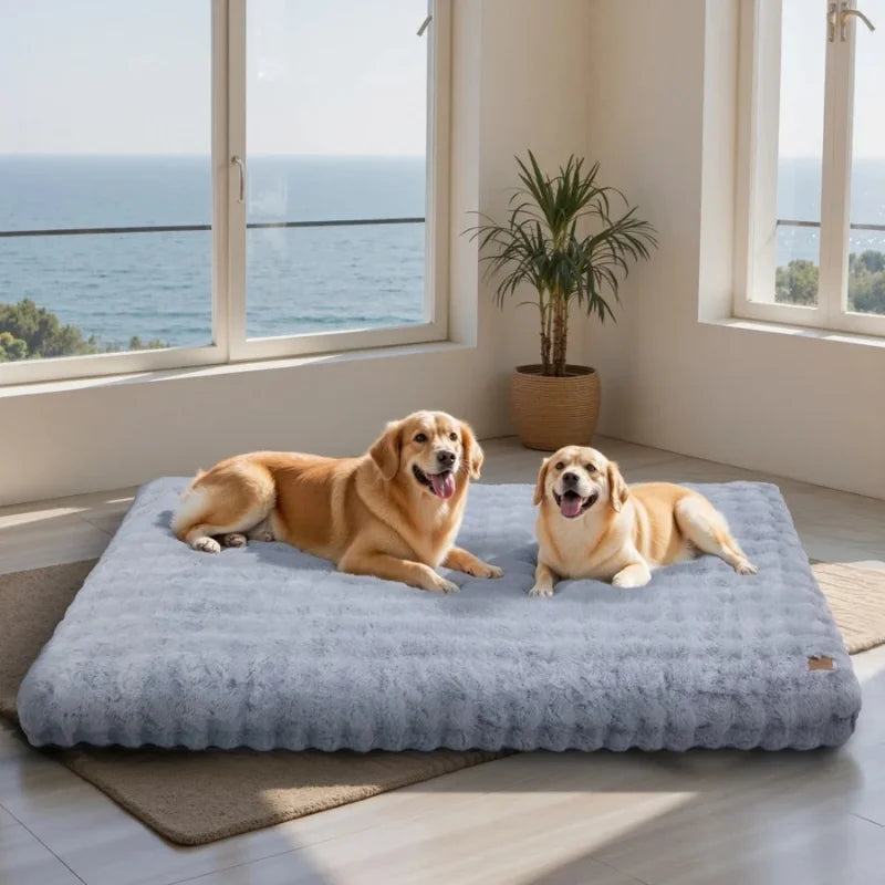Waterproof Dog Bed-blue