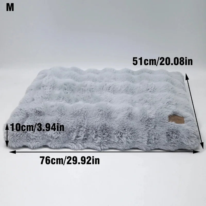 Waterproof Dog Bed-M BLUE