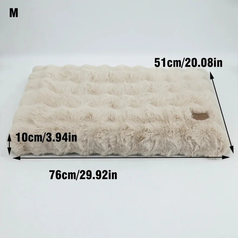 Waterproof Dog Bed-M BEIGE