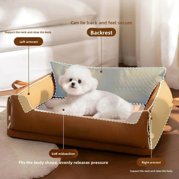 Waterproof Dog Bed Noble | Luxury Orthopaedic Pet Bed-info,.