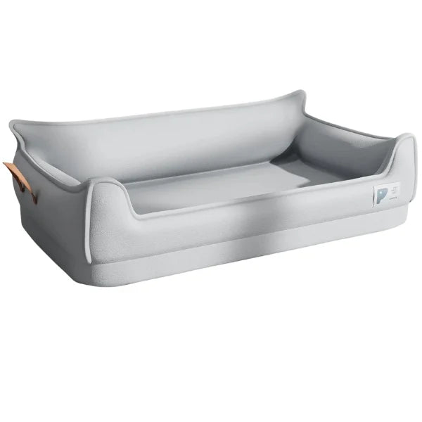 Waterproof Dog Bed Onyx | Durable All-Season Pet Bed-grey