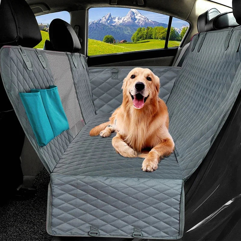 Waterproof Dog Bed RyDeCar Seat Protector Mat for Pets.