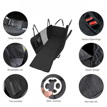 Waterproof Dog Bed RyDeCar Seat Protector Mat for Pets-info