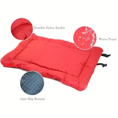 Waterproof- Dog -Bed -Smudge -VibePets -details