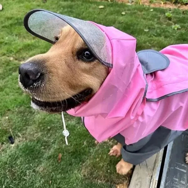 Waterproof Dog Raincoat with Hood-º