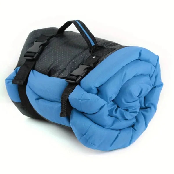 Waterproof Dog Bed Smudge -blue