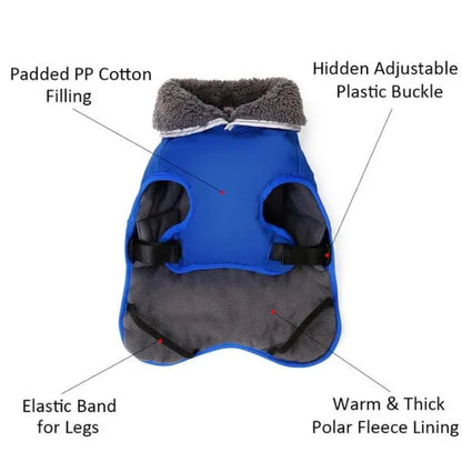 Waterproof Dog Coats Elvor Reflective and Padded-