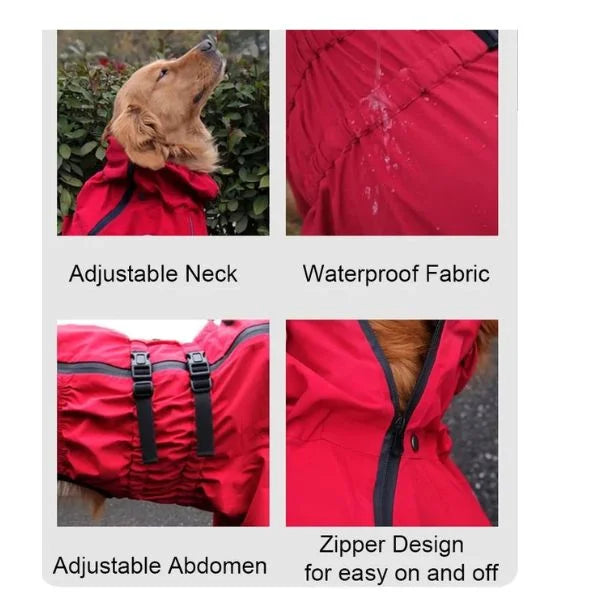 Waterproof Dog Coats Lior Reflective