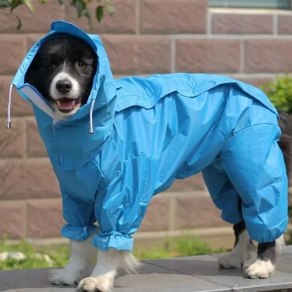 Waterproof Dog Coats Vesper Raincoat with Hood