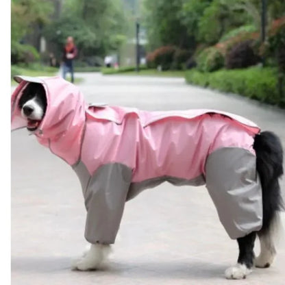 Waterproof Dog Coats Vesper Raincoat with Hood